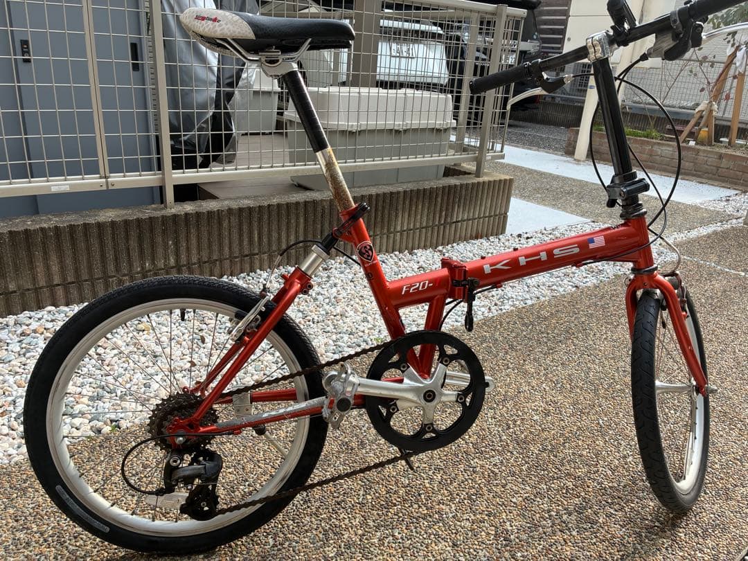 KHS F20-T 折りたたみ自転車ミニベロ　福岡市手渡し限定