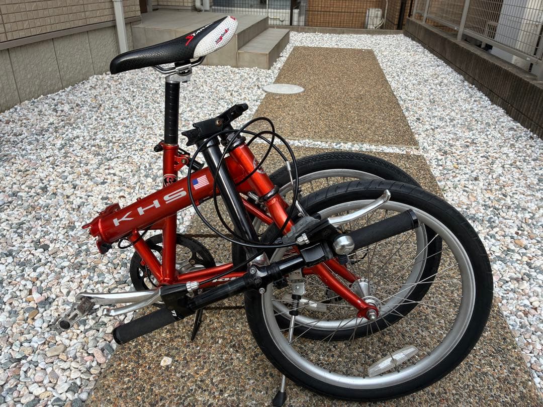 KHS F20-T 折りたたみ自転車ミニベロ　福岡市手渡し限定