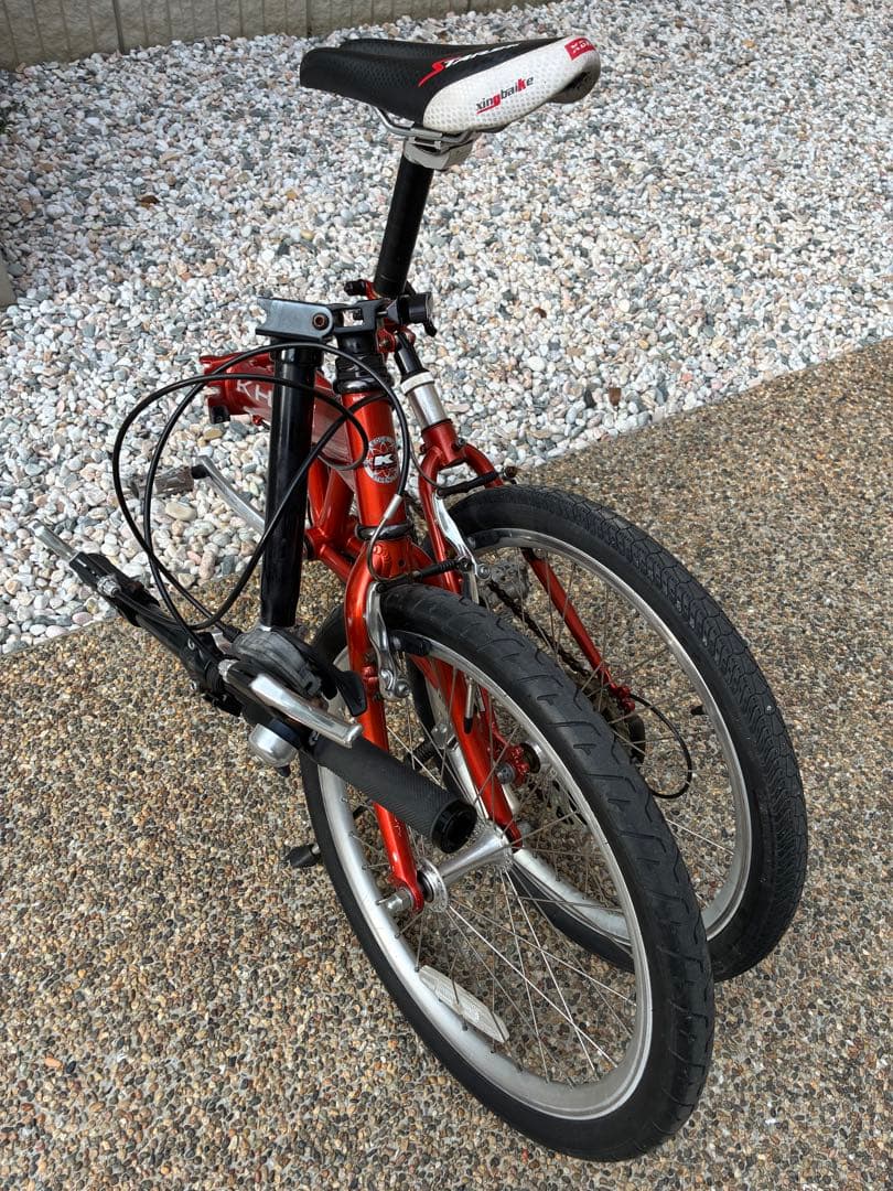 KHS F20-T 折りたたみ自転車ミニベロ　福岡市手渡し限定