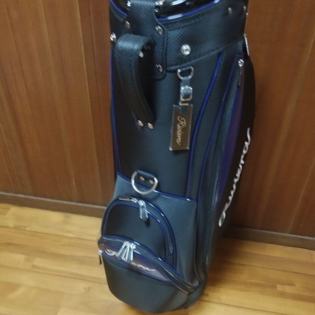 新品未使用 ☆Rivieraキャディバック☆潔癖症方にオススメ！