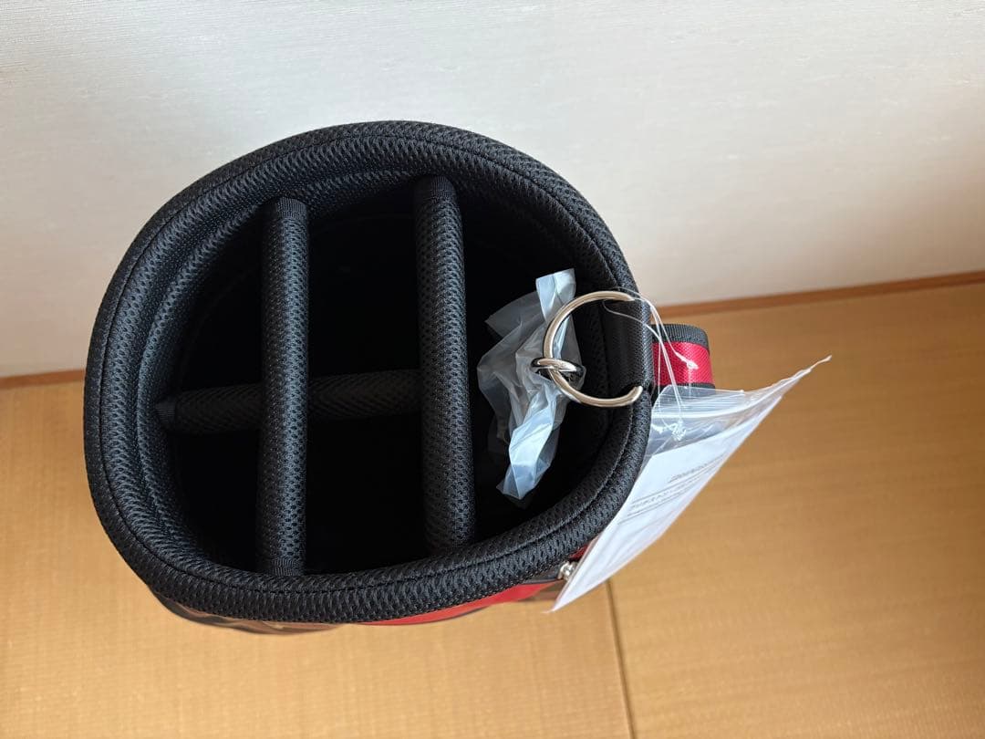 TOURSTAGEゴルフバック　ツアーステージ　赤✖️黒　新品未使用
