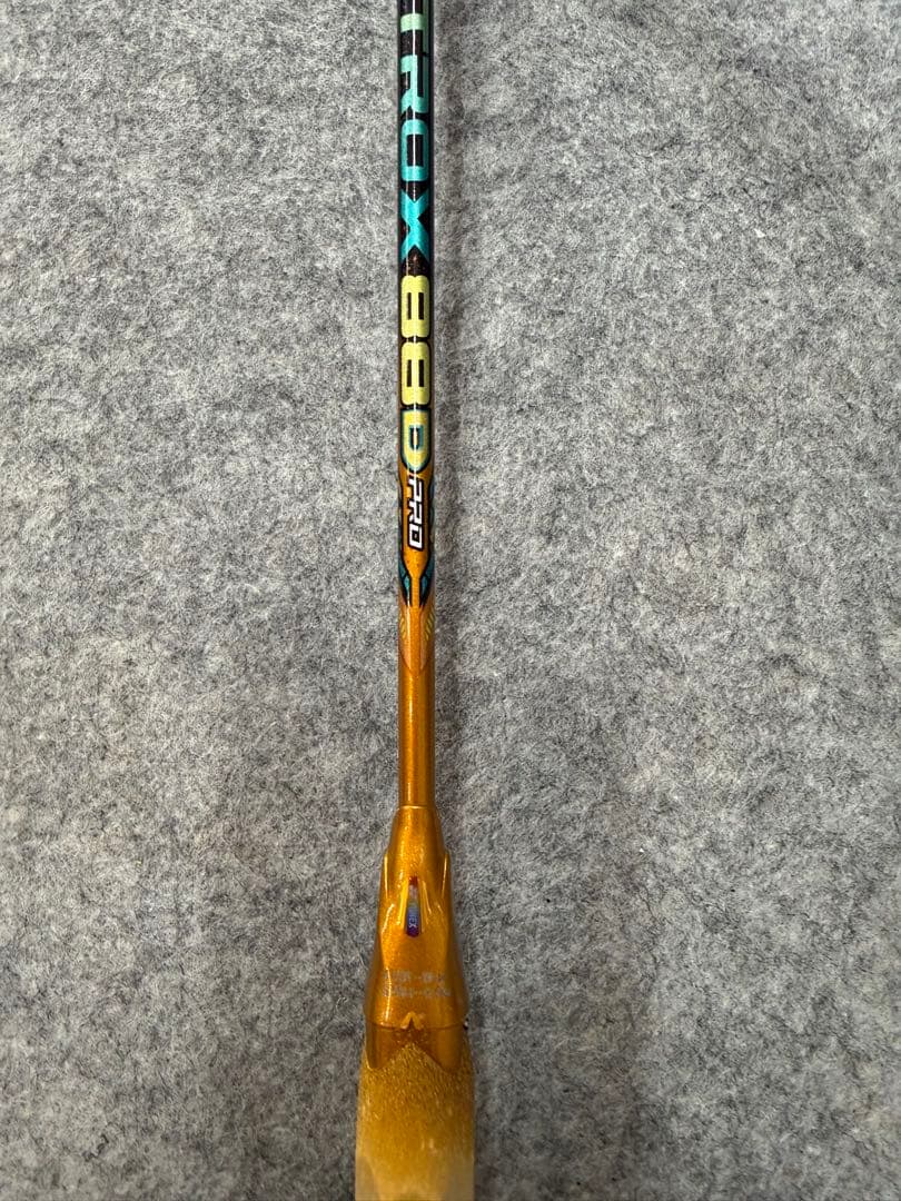 バドミントンラケット AX880-P 5U オレンジ