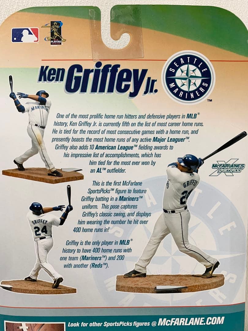 Mcfarlaneマクファーレン MLBフィギュア ケン・グリフィーJr.