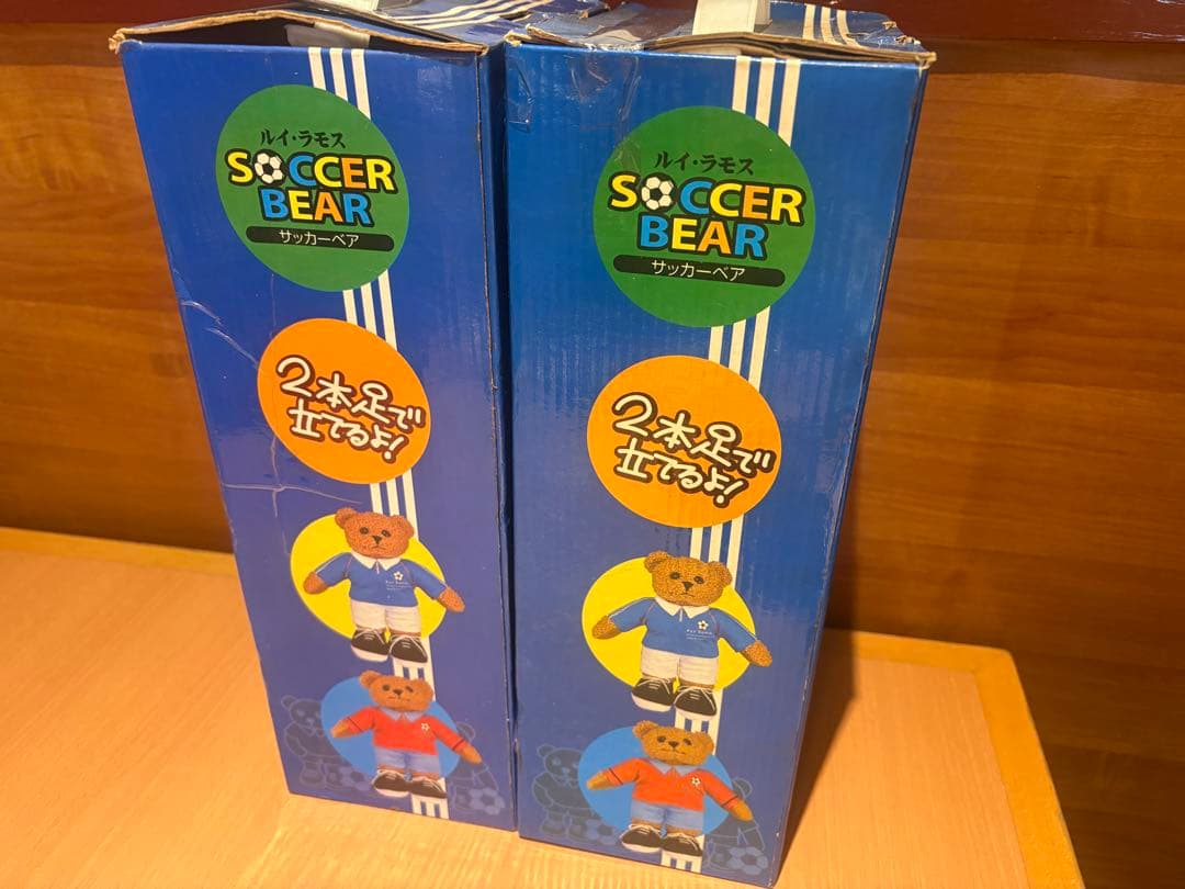 SOCCER BEAR ぬいぐるみ 2体セット