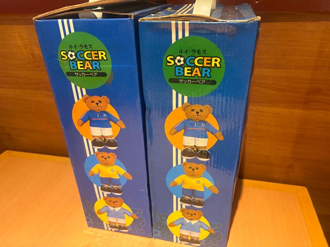SOCCER BEAR ぬいぐるみ 2体セット