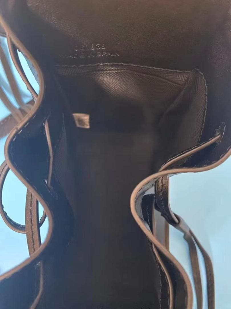 【美品】LOEWE ブラック トートバッグ