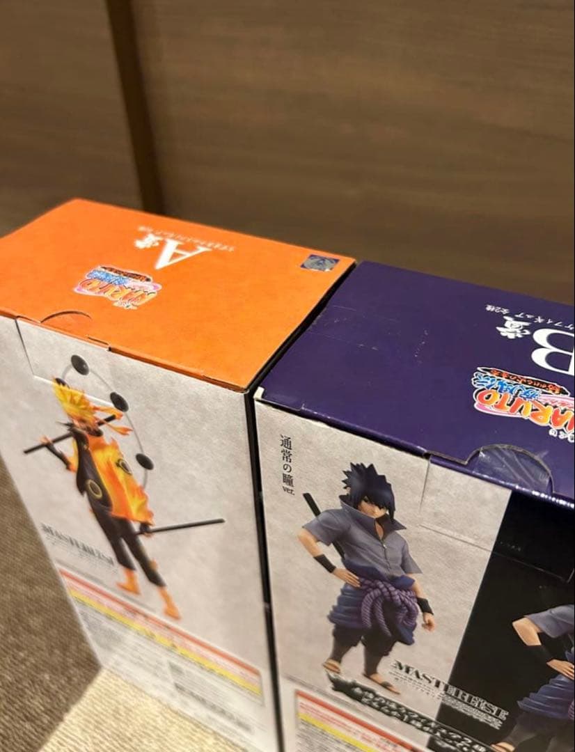 完全未開封‼️一番くじMASTERISE ナルト & サスケ フィギュアセット