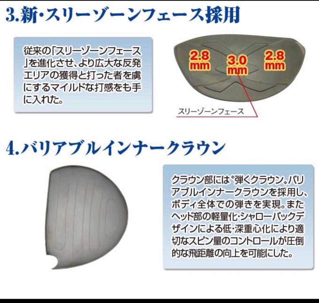 CADERO ドライバー 高反発