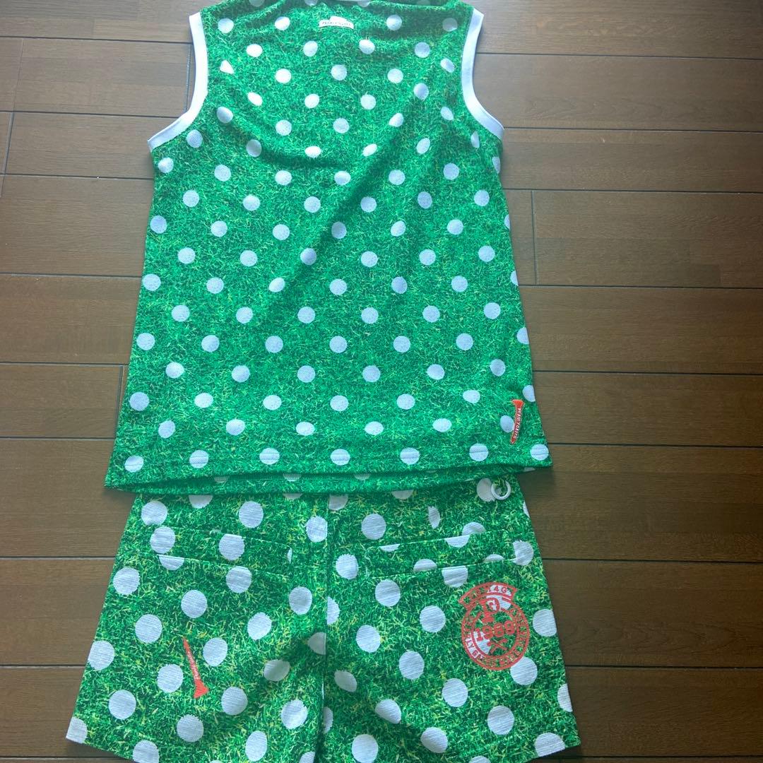 新品未使用　パーリーゲイツ　セットアップ　タグ付き