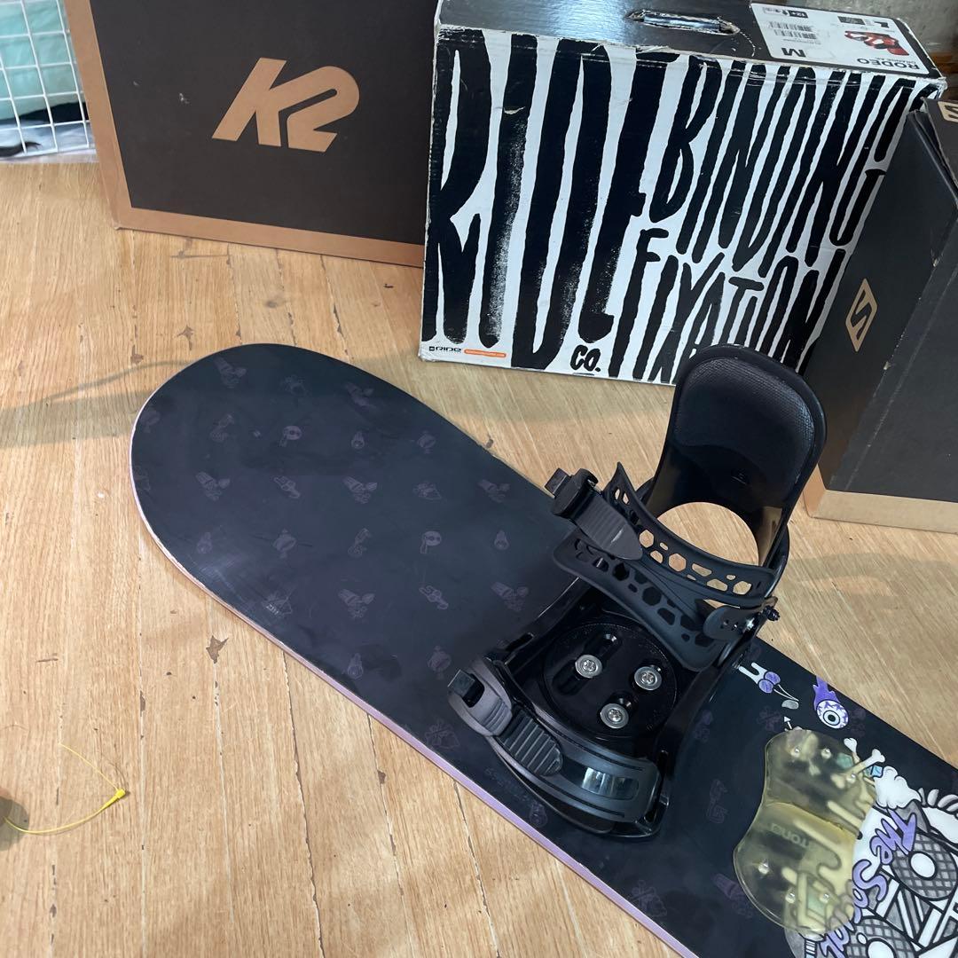 BURTON×ZUMA　バートン　未使用バインディング付　スノーボードセット