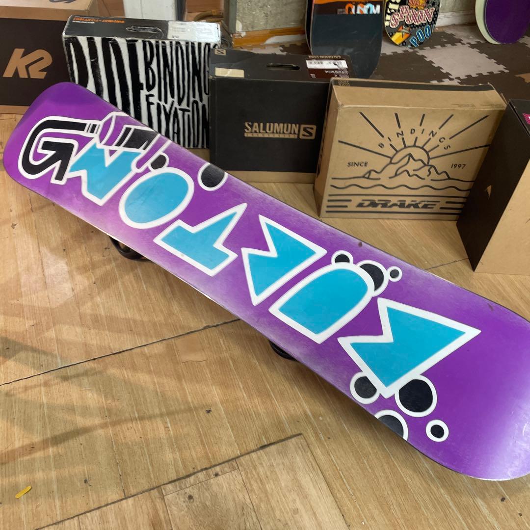 BURTON×ZUMA　バートン　未使用バインディング付　スノーボードセット