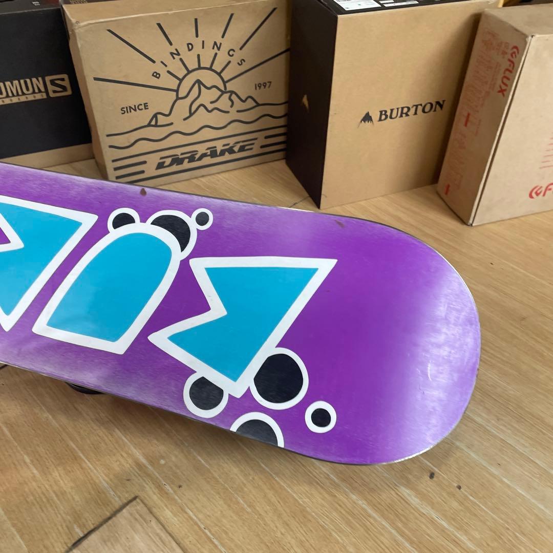 BURTON×ZUMA　バートン　未使用バインディング付　スノーボードセット