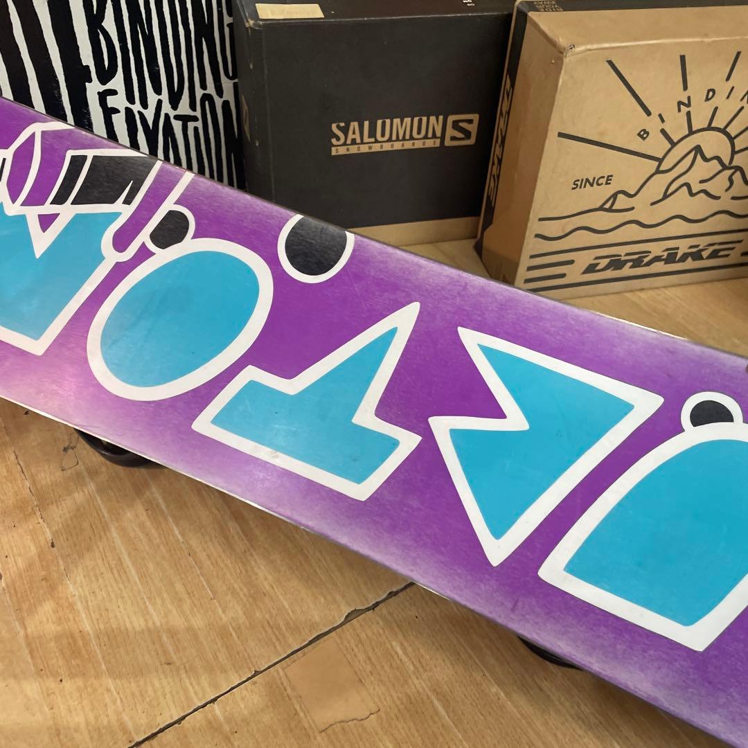 BURTON×ZUMA　バートン　未使用バインディング付　スノーボードセット