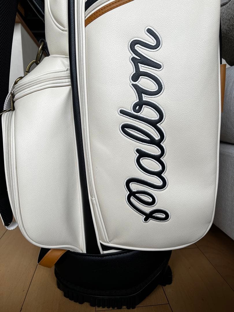 超美品大人気マルボンゴルフ スタンドキャディバッグ Malbon Golf 9型
