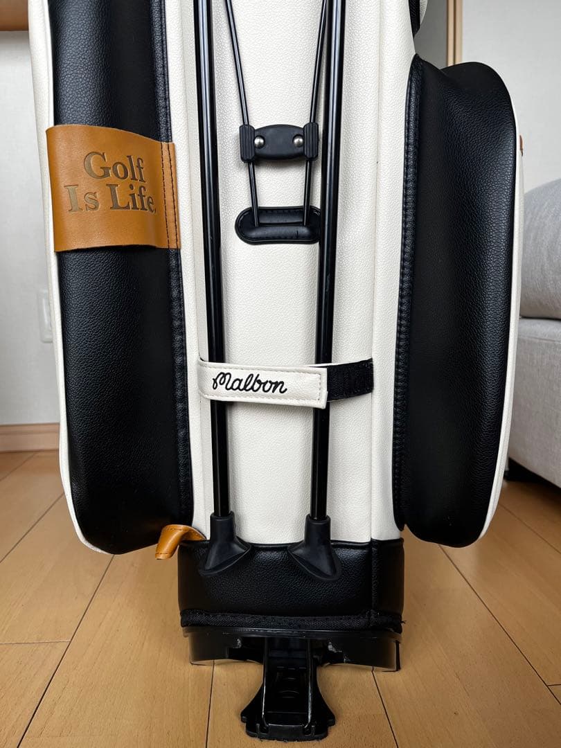 超美品大人気マルボンゴルフ スタンドキャディバッグ Malbon Golf 9型