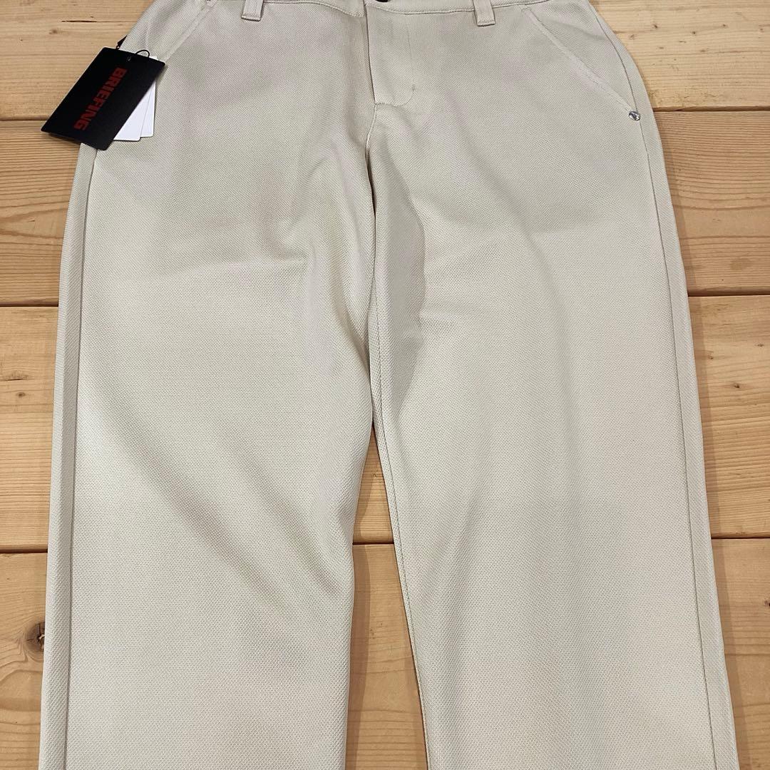 BRIEFING 新品 STITCHED 3D LOGO SLIM PANTS