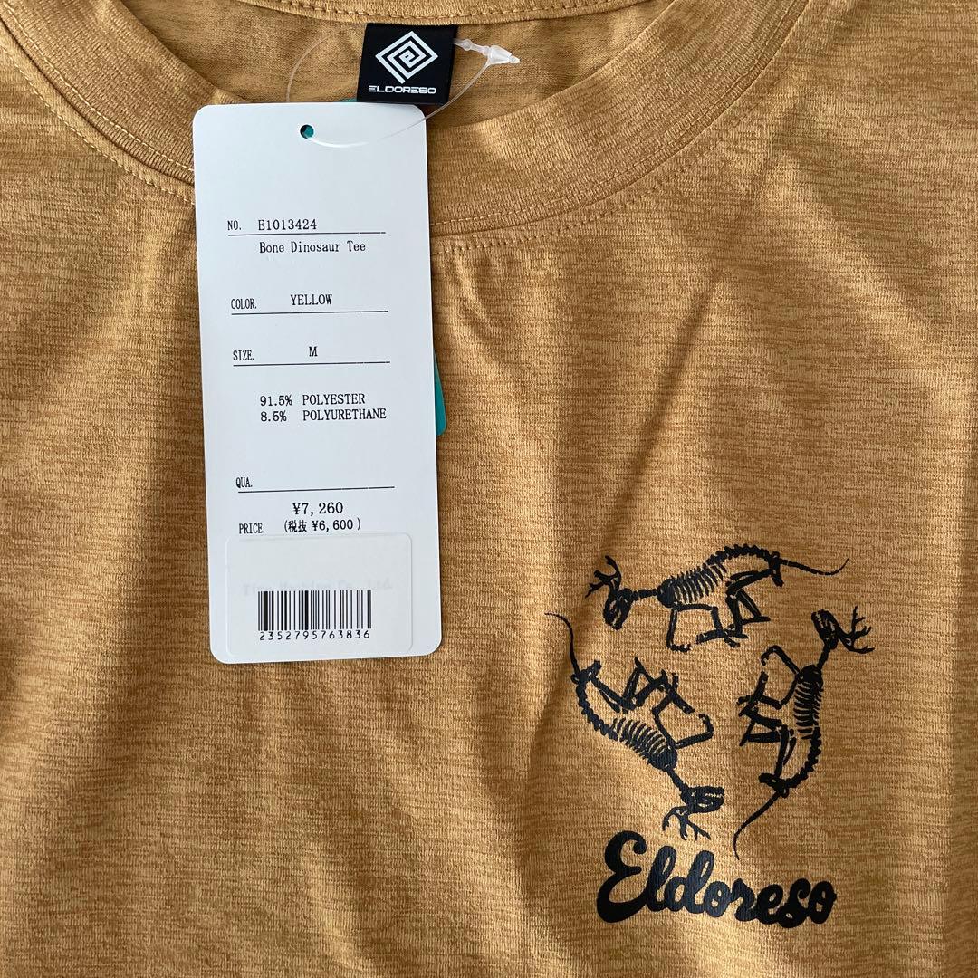 新品 ELDORESO Bone Dinosaur Tee M エルドレッソ