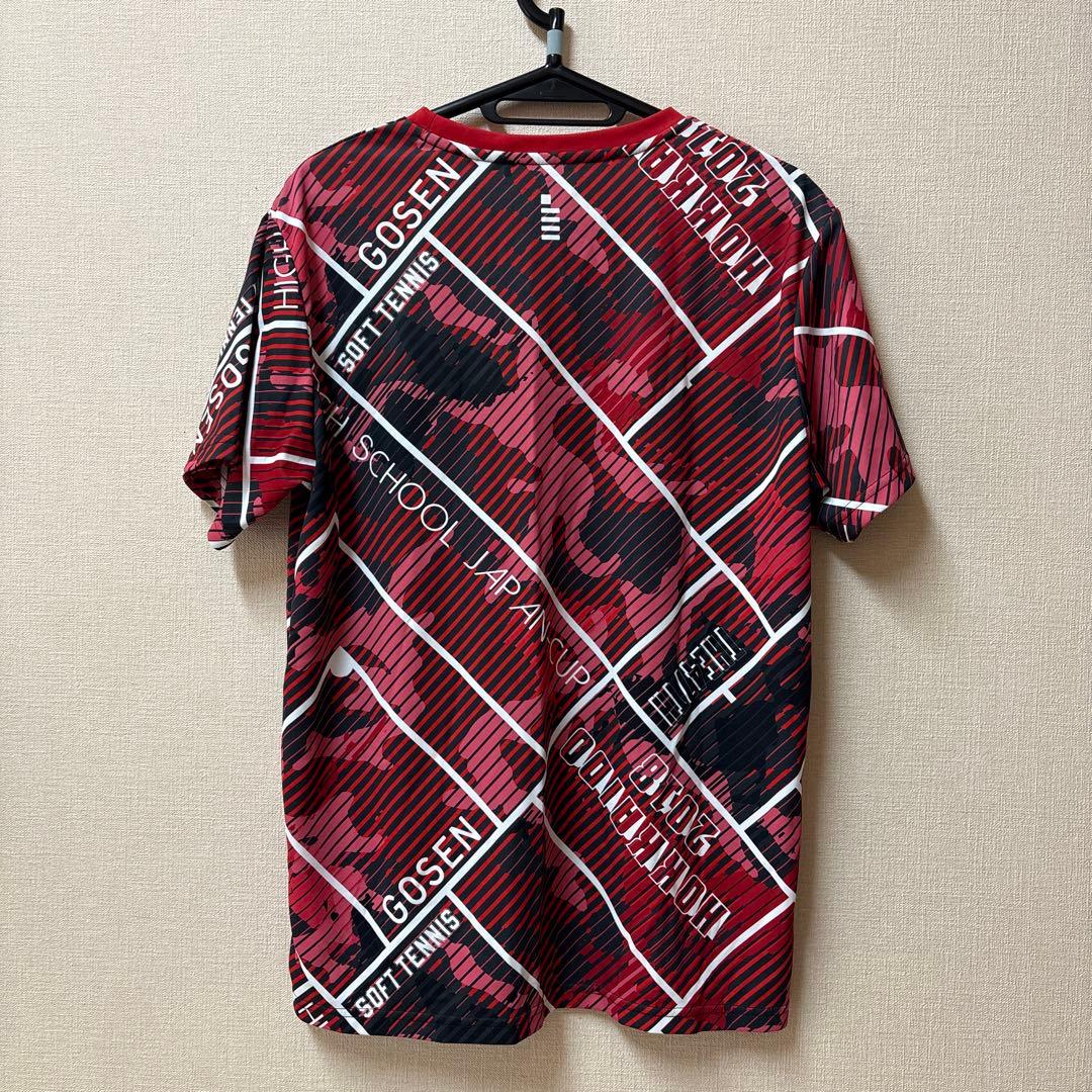 【L】ソフトテニス　2018年　ハイジャパロンT 半袖　GOSEN