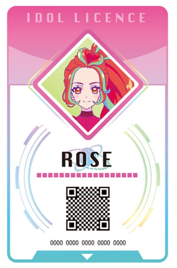 9987☆アイカツプラネット スイングコレクションポーチセット 陽明咲 ローズ