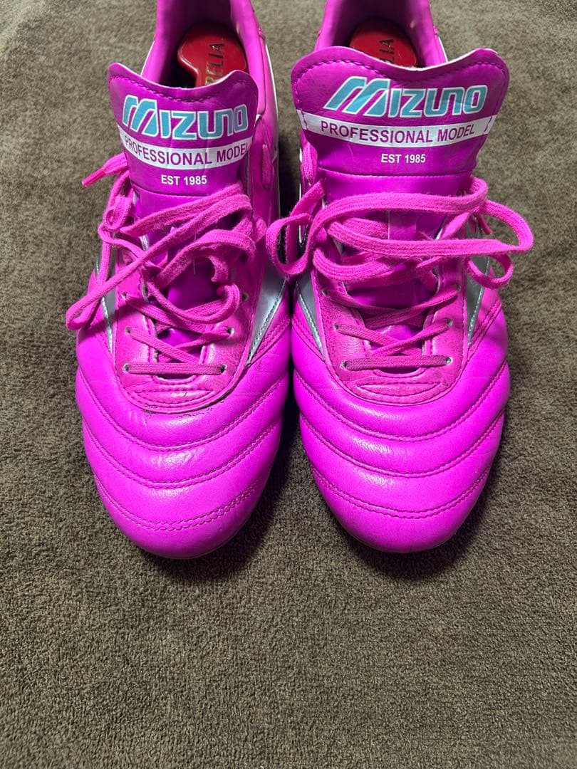 【希少】Mizuno Morelia Pro ピンク26cmAG 日本未発売品