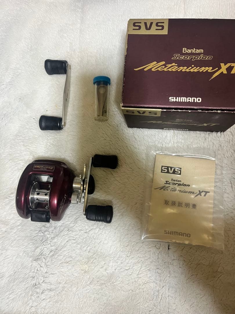SHIMANO Bantam 赤メタ XT超美品