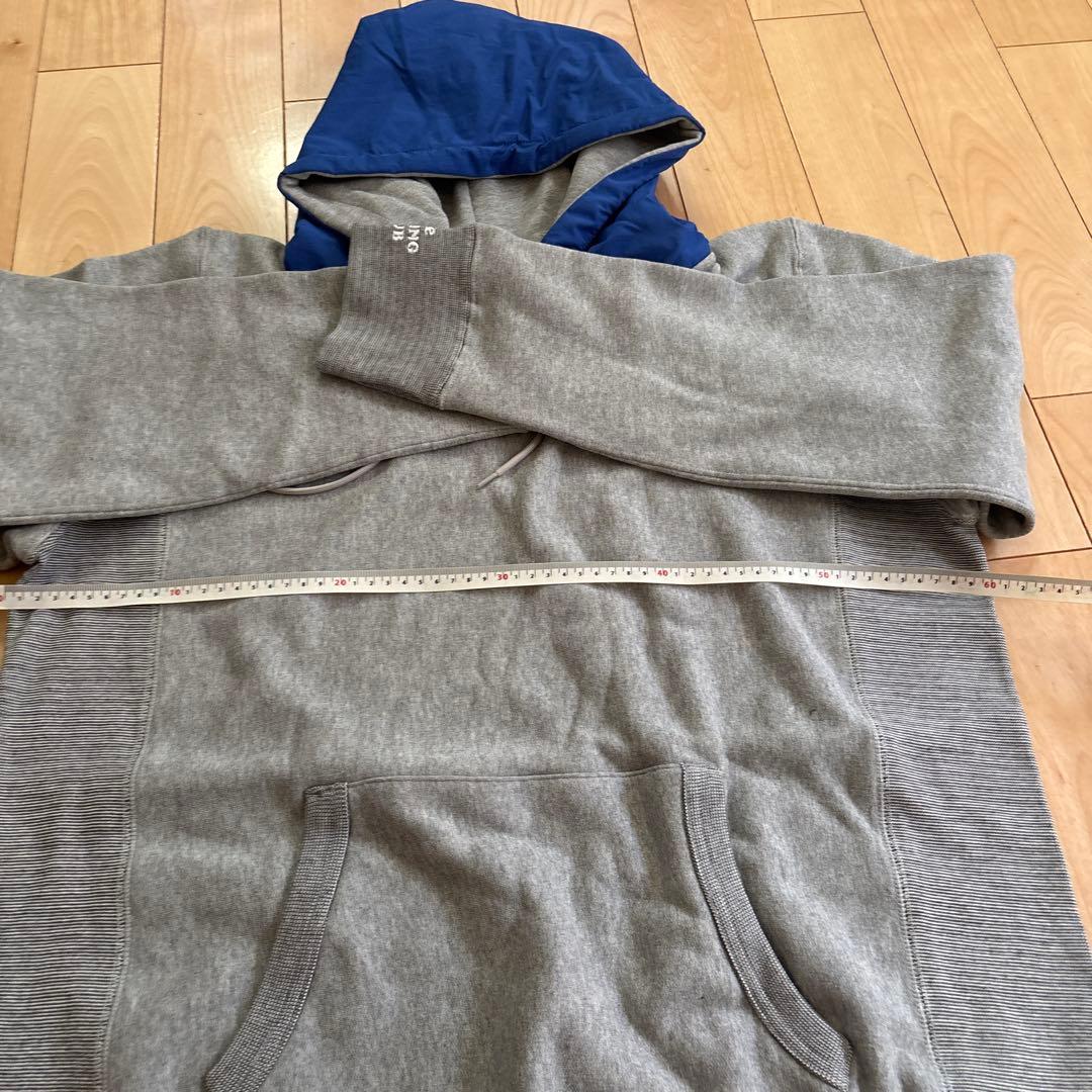 IRIE FISHING CLUB パーカー XL グレー/ブルー