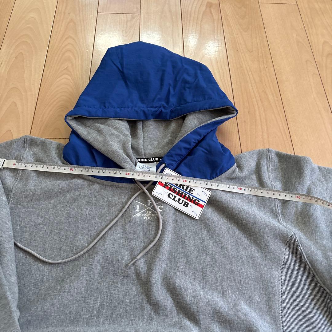 IRIE FISHING CLUB パーカー XL グレー/ブルー