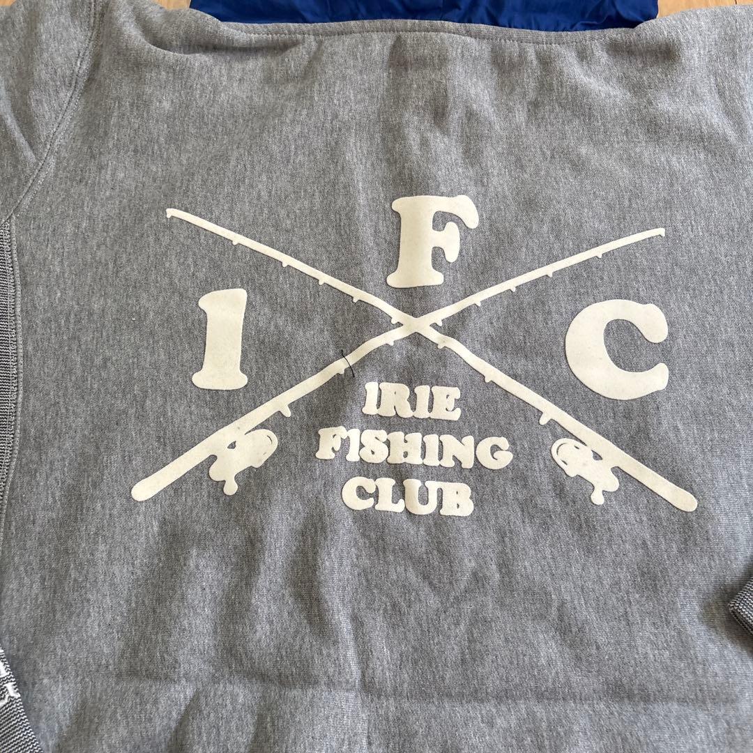 IRIE FISHING CLUB パーカー XL グレー/ブルー