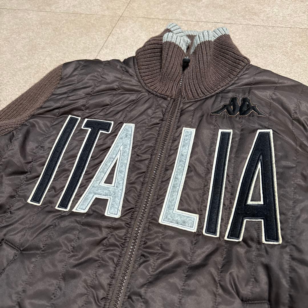 Kappa golf ジャケット　ブルゾン　セーター　ゴルフ　メンズ　茶色　M