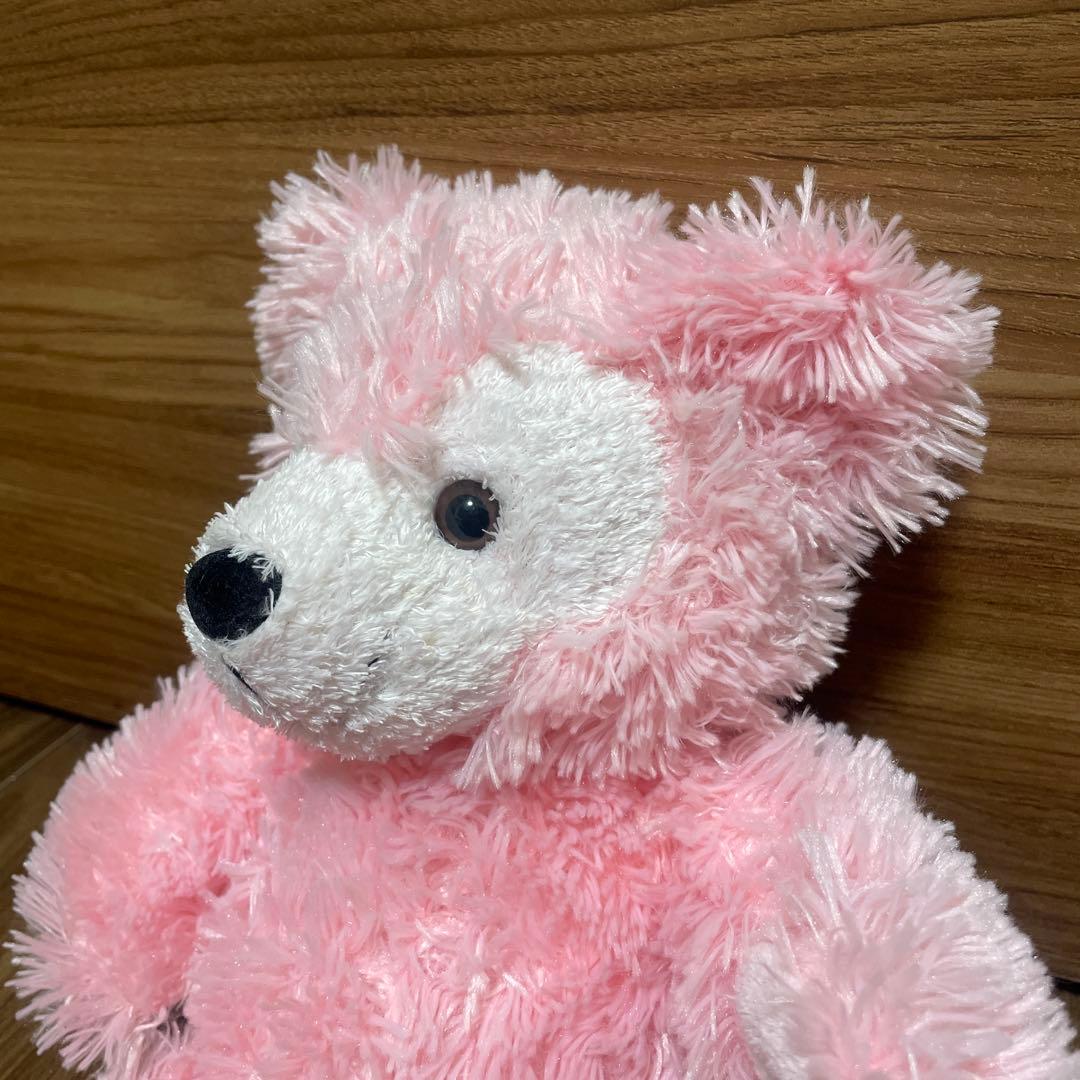 激レア　ダッフィー wdw ピンク　ぬいぐるみ　ビーズ　ステラルー　シェリーメイ