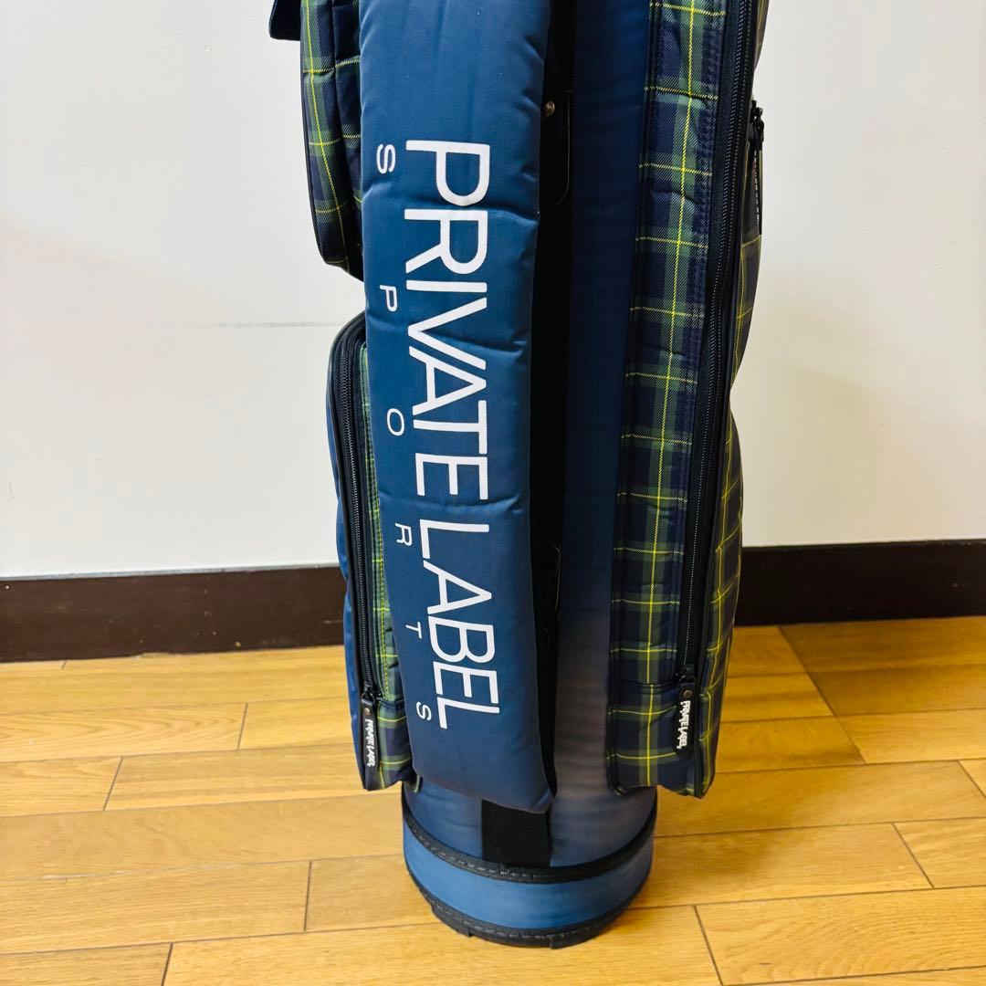 PRIVATE LABEL SPORTS チェック柄ゴルフバッグ 送料込み