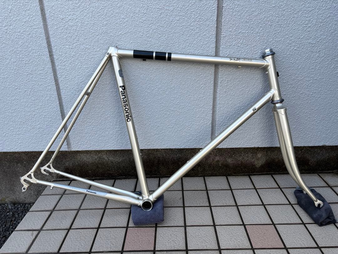 Panasonic ロードバイク クロモリフレーム