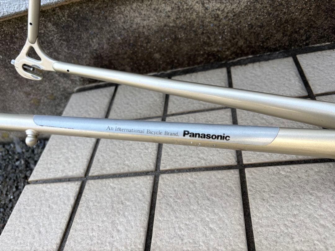 Panasonic ロードバイク クロモリフレーム