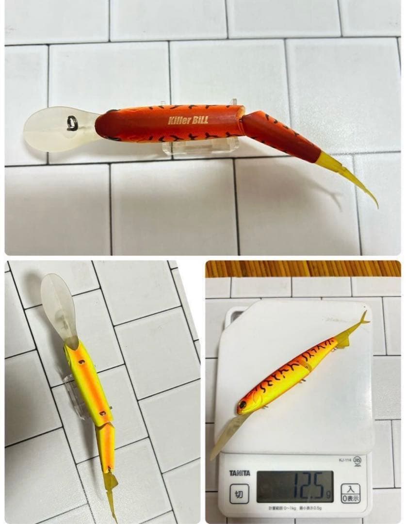 killer bill ALIVE SCREW MINNOW ALIVE 等