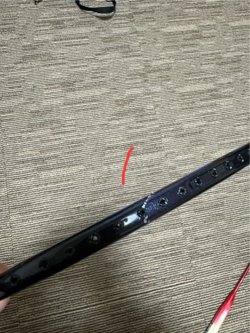バドミントンラケット 6本セット　ジャンク品