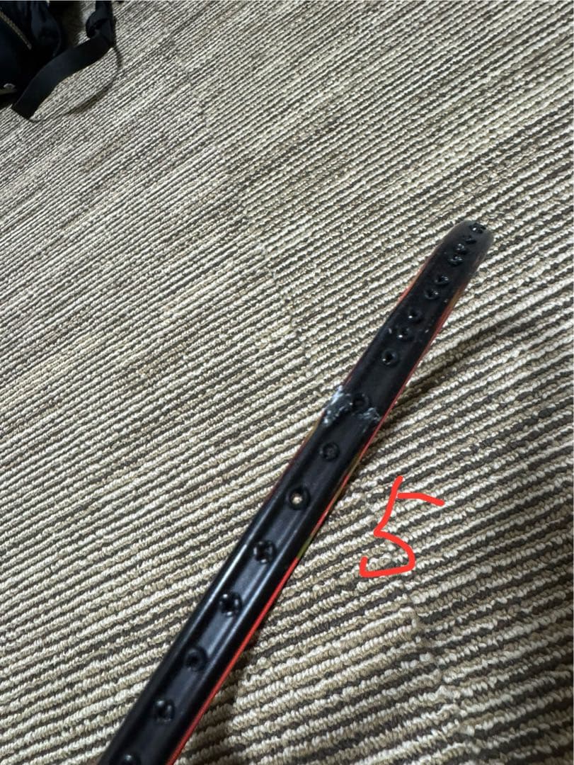 バドミントンラケット 6本セット　ジャンク品
