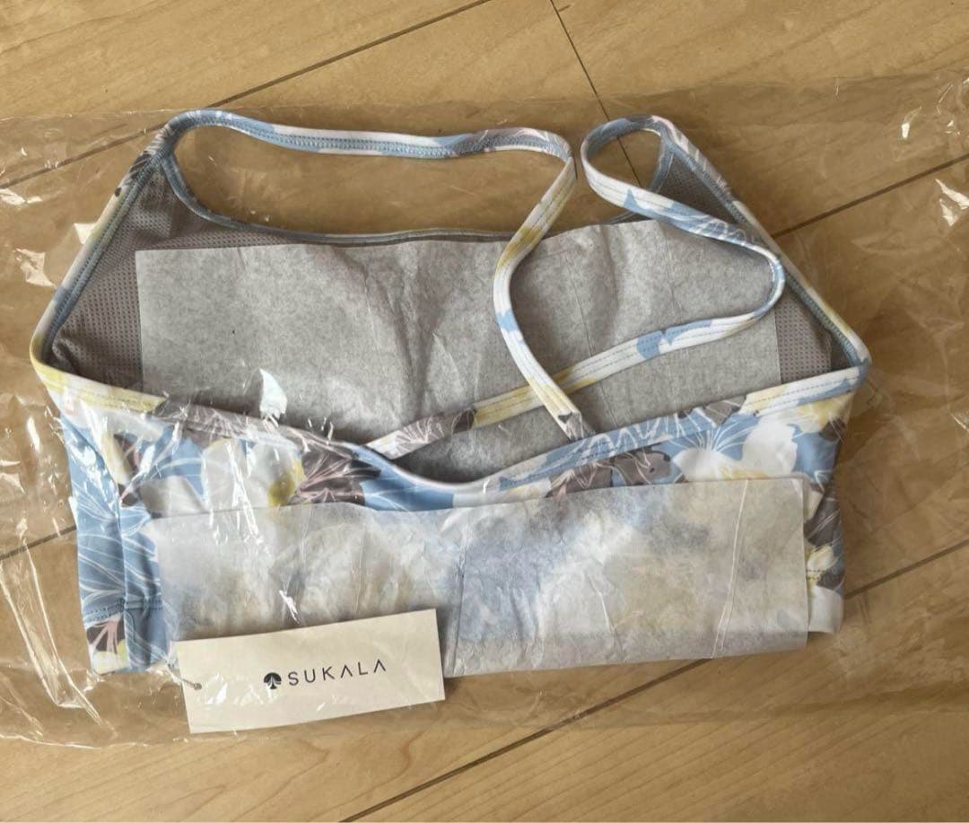 【新品】SUKALA スカーラ フラワープリント ブラトップ S LAVA ラバ