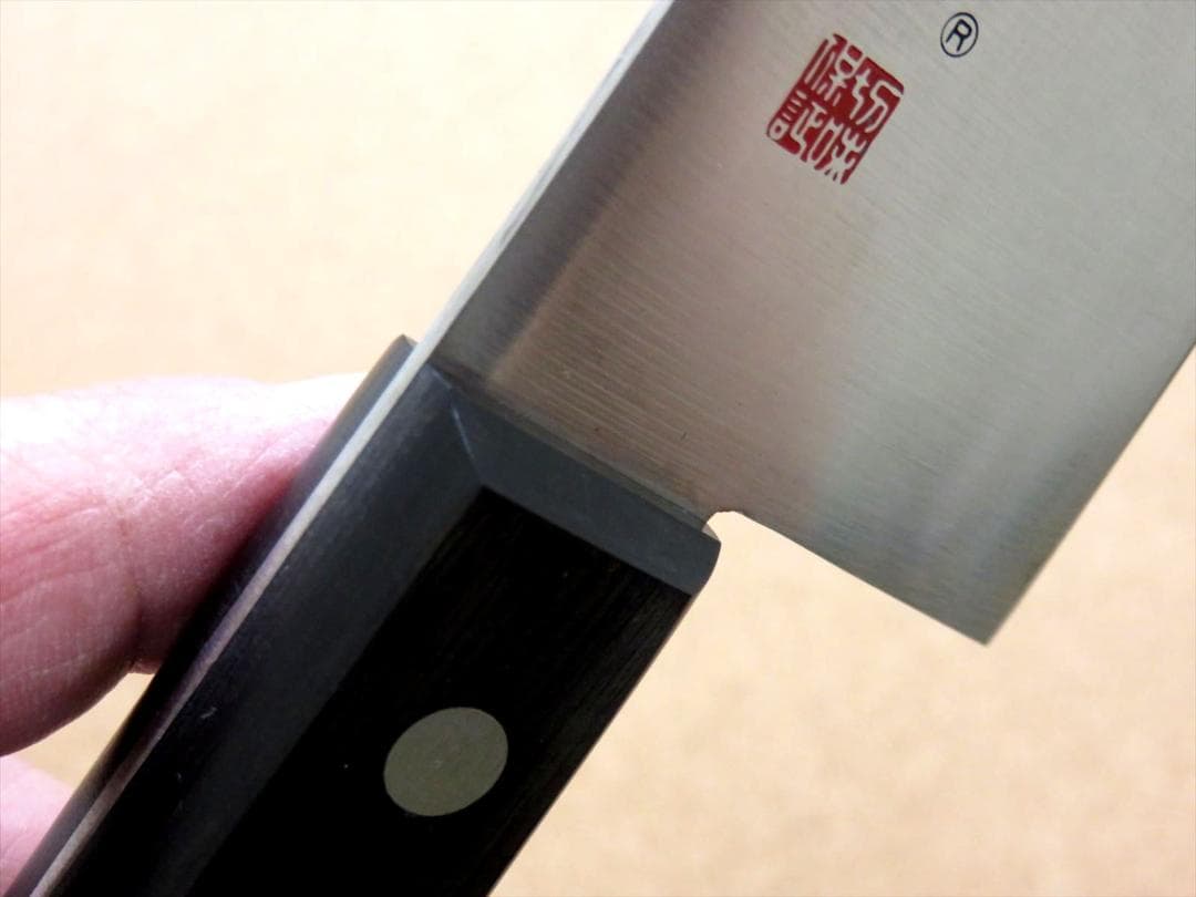 関の刃物 三徳包丁 170mm 正広別作 MV-85 モリブデン ハガネ 肉切り