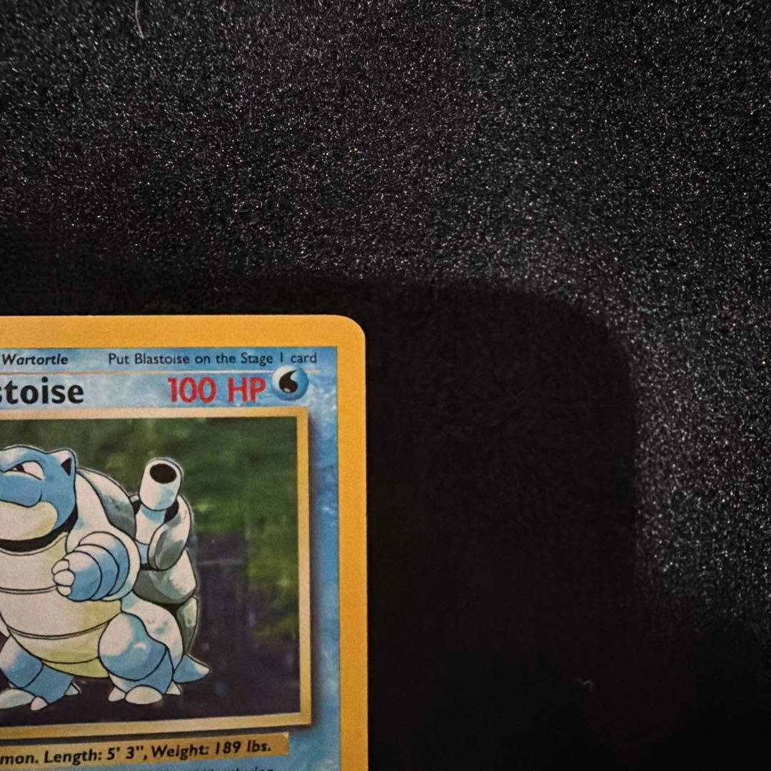 【希少品】Blastoise カメックス 旧裏 英語版 1999年