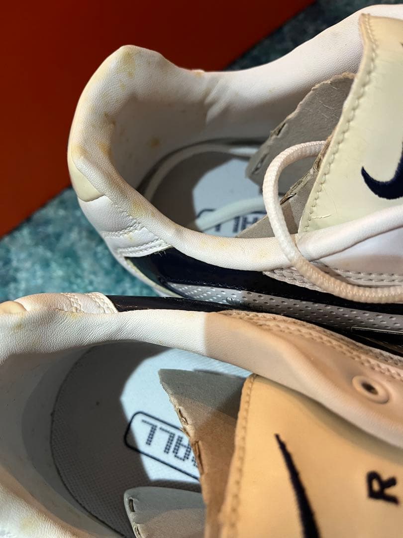 NIKE AIR advancedfit ナイキ　29.0 野球　スパイク　白