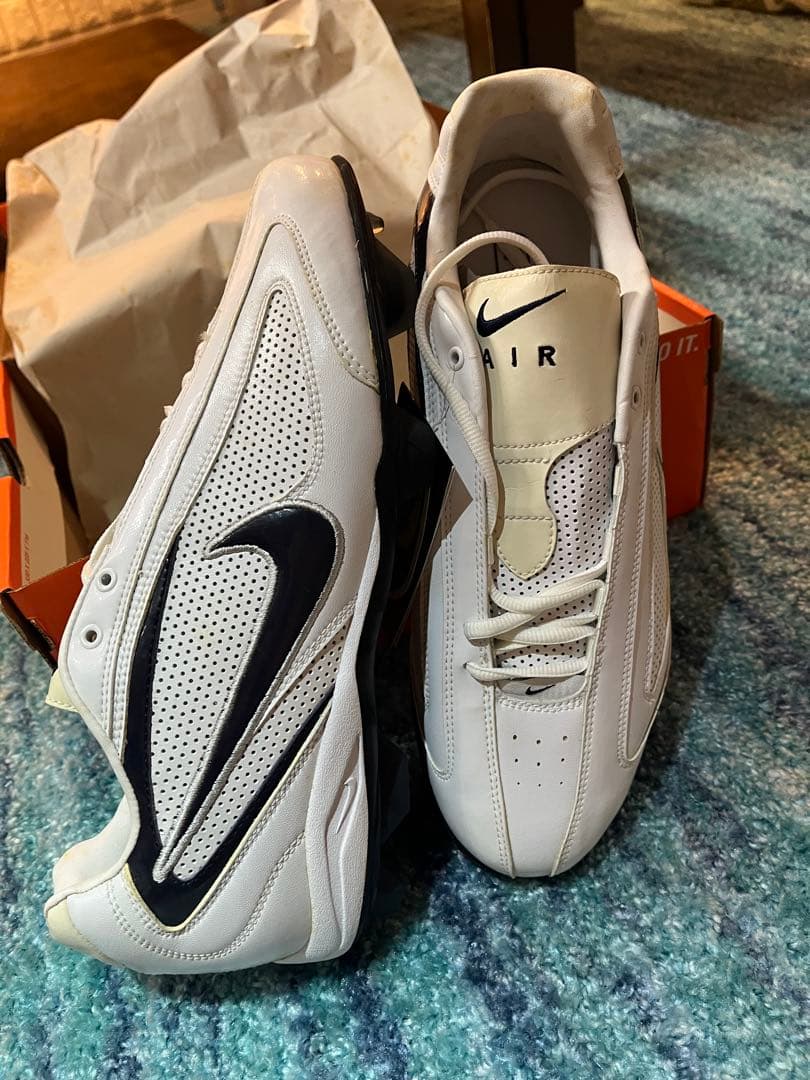 NIKE AIR advancedfit ナイキ　29.0 野球　スパイク　白