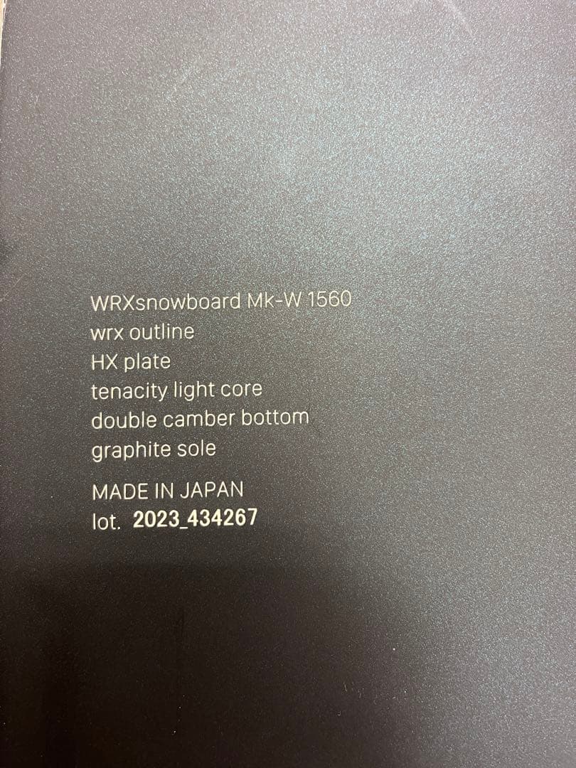 WRX Mk-w（156） 23-24