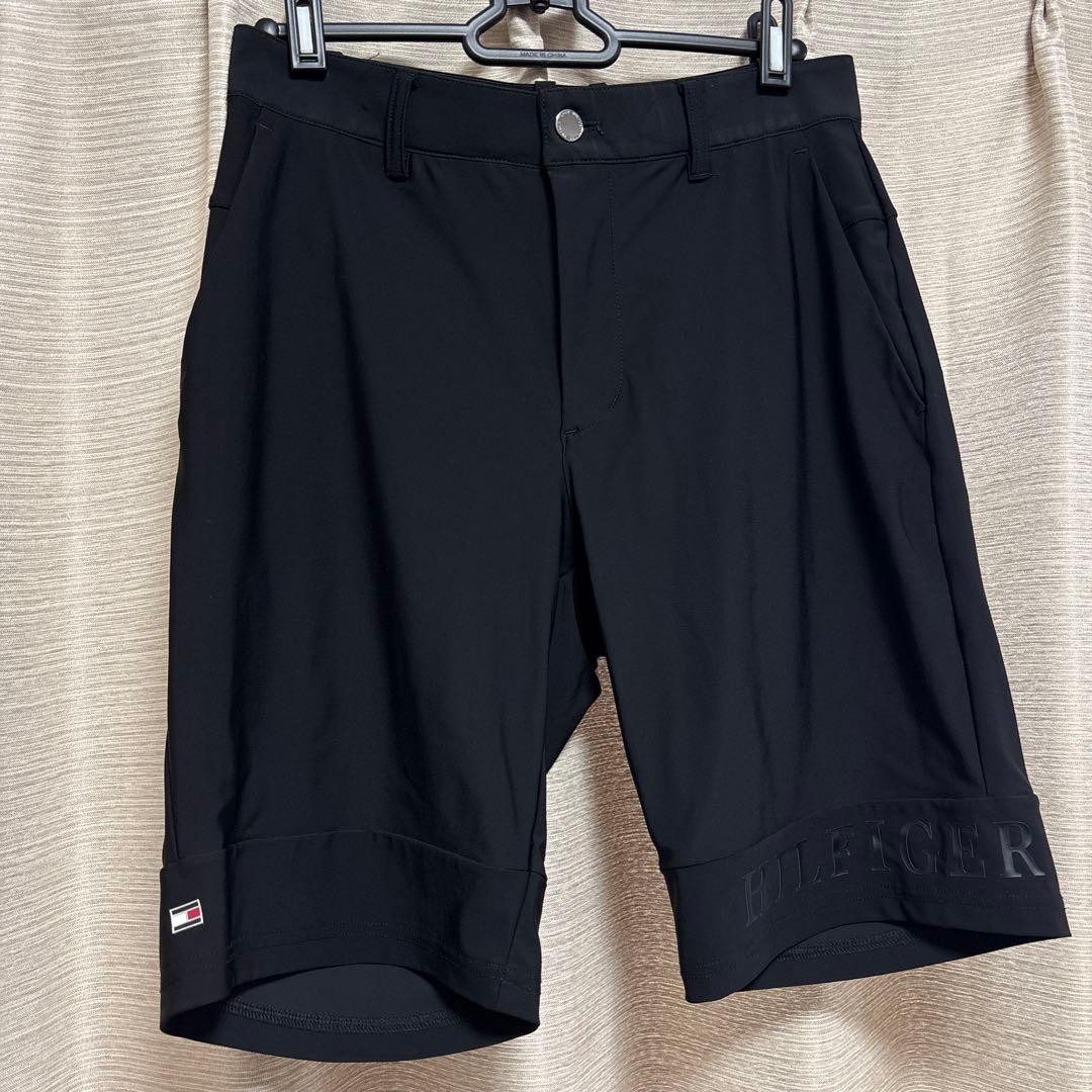 美品　トミーヒルフィガーゴルフ　ストレッチ　ハーフパンツ　サイズM
