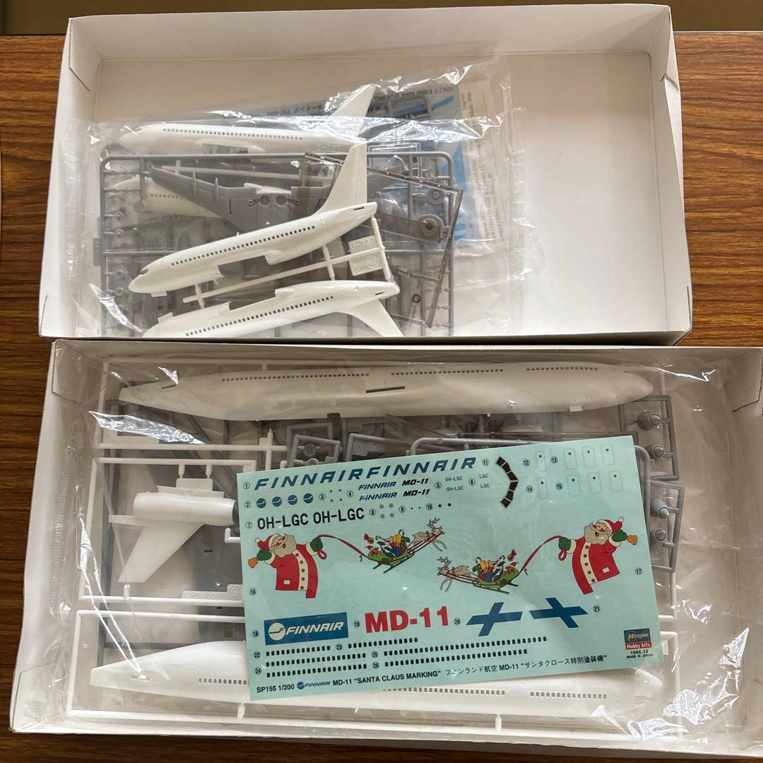 フィンエアーのMD-11とANAの737-200 2機 セット