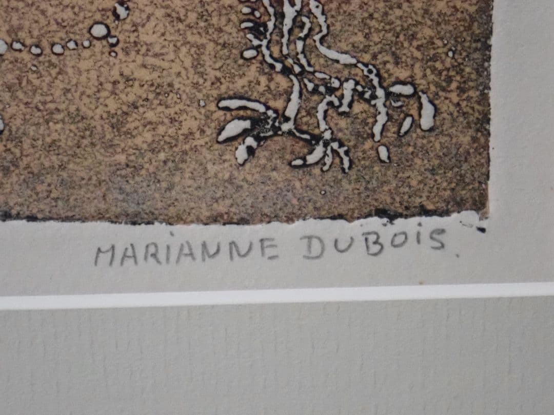 画 E d'A epreuve variante Marianne Dubois