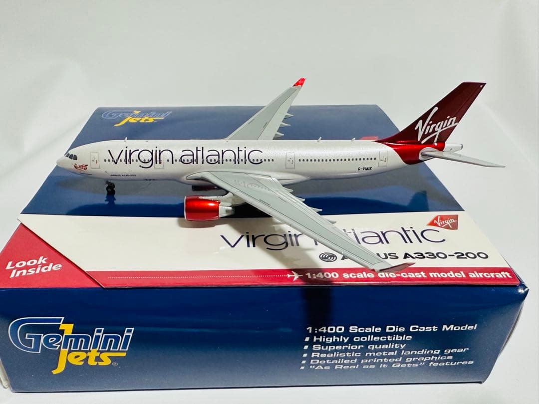 航空機・ヘリコプター Gemini 1/400 A330-200 Virgin Atlantic