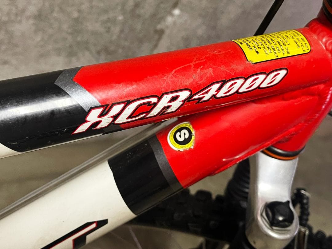 ば*す様 GT XCR 4000 i-drive サスペンションMTB★赤白