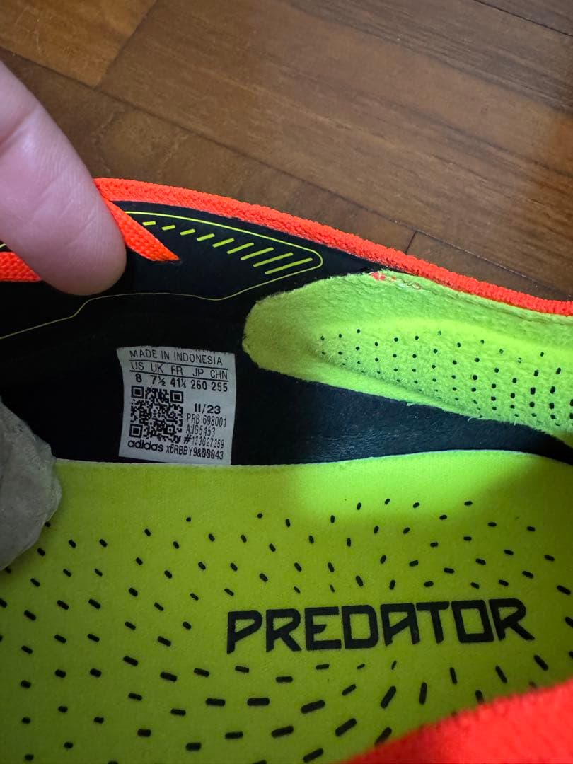 adidas プレデター エリートL AG 26.0cm