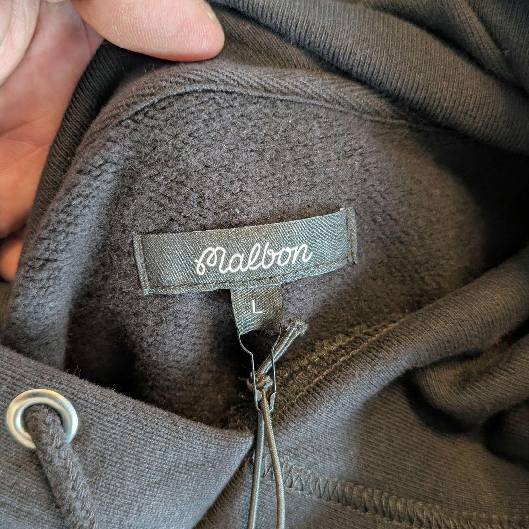 Malbon GOLF パーカー 黒 Lサイズ