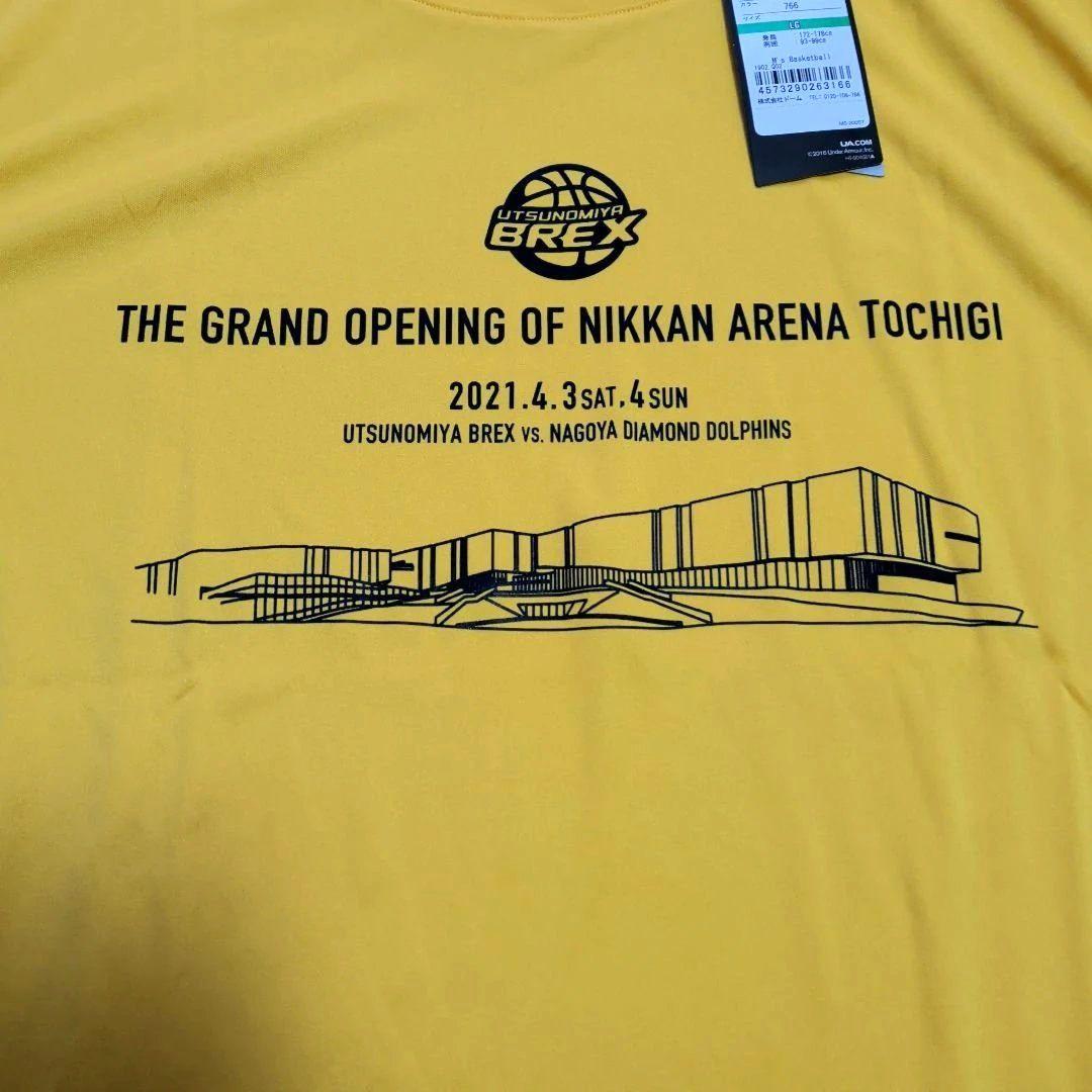 【極希少/新品タグ付】宇都宮ブレックス 記念Tシャツ 日環アリーナ栃木 LG
